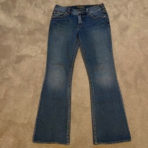 Silver Jeans Suki boot cut jeans sz 32/34.